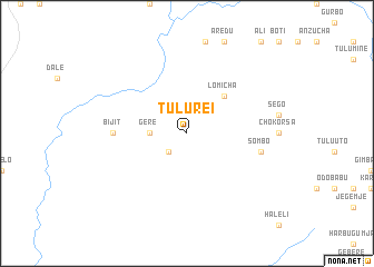 map of Tulu Rēʼī