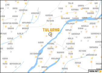 map of Tulurma