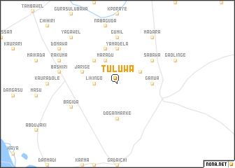 map of Tuluwa