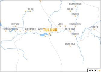 map of Tuluwa