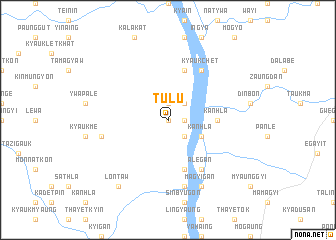 map of Tulu