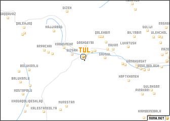 map of Ţūl