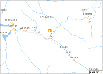 map of Ţūl