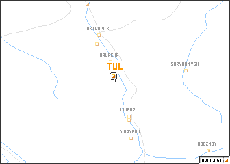 map of Tul