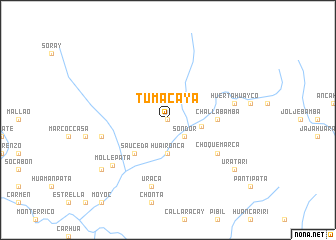 map of Tumacaya