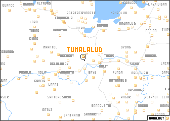 map of Tumalalud