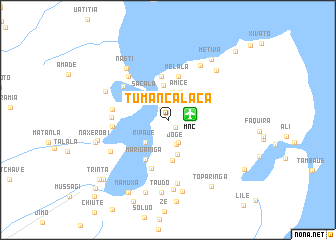 map of Tumancalaca