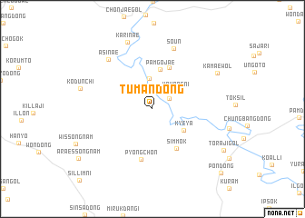 map of Tuman-dong