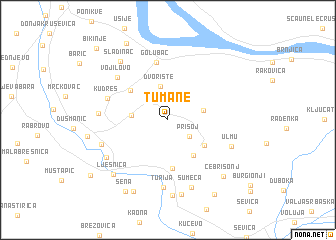 map of Tumane