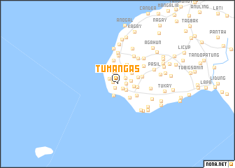 map of Tumangas