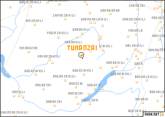 map of Tumānzai