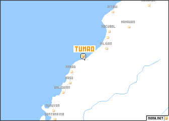 map of Tumao