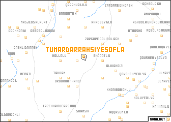 map of Ţūmār Darrahsī-ye Soflá