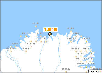 map of Tumari