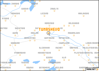 map of Tumashevo