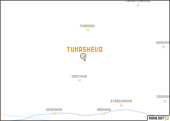 map of Tumashevo