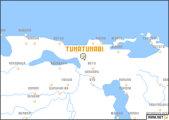 map of Tumatumabi