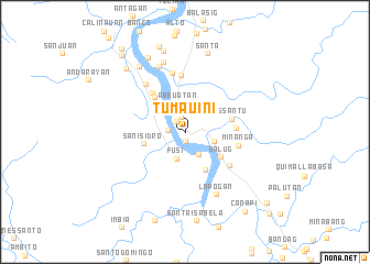 map of Tumauini