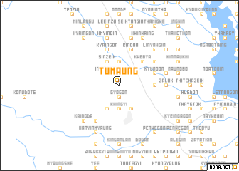 map of Tumaung