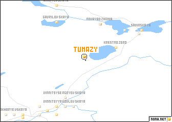 map of Tumazy