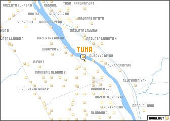 map of Tu‘ma