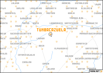 map of Tumba Cazuela