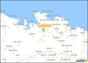 map of Tumbaga