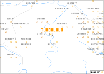 map of Tumbalovo