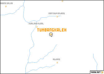 map of Tumbang Kaleh