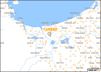 map of Tumbar