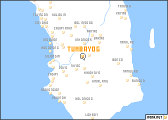 map of Tumbayog