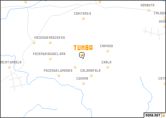 map of Tumba