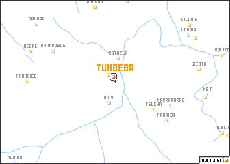 map of Tumbeba