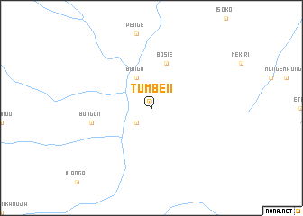 map of Tumbe II