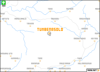 map of Tumbenasolo