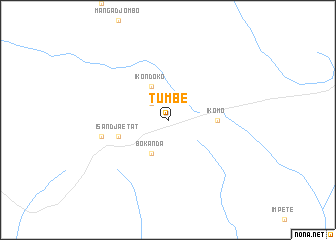 map of Tumbe