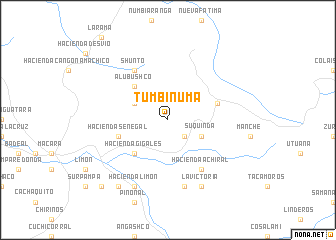 map of Tumbinuma