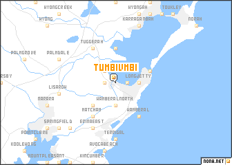 map of Tumbi Vmbi