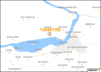 map of Tumbotino