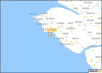 map of Tumbo