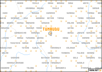map of Tumbudu