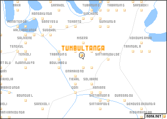 map of Tumbul Tanga