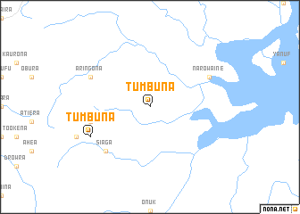 map of Tumbuna