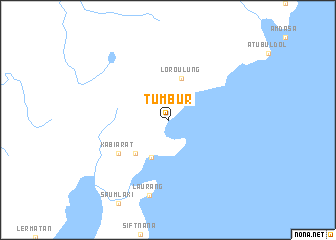map of Tumbur