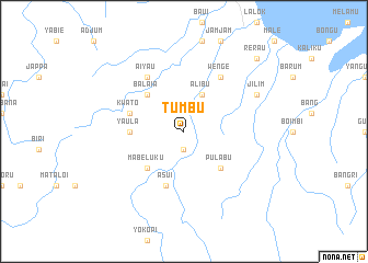 map of Tumbu