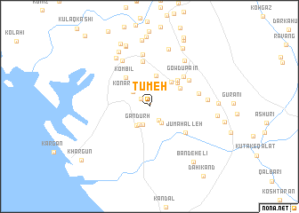 map of Tūmeh