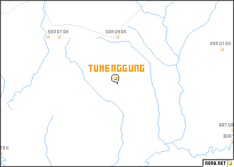 map of Tumenggung