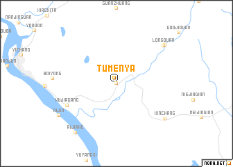 map of Tumenya