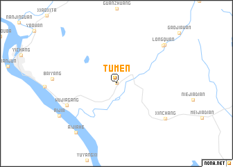 map of Tumen