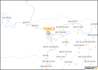 map of Tumen